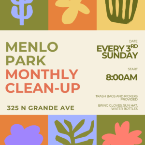 menlo park monthly clean-up Menlo Park Adopt-A-Park Monthly Clean-Up