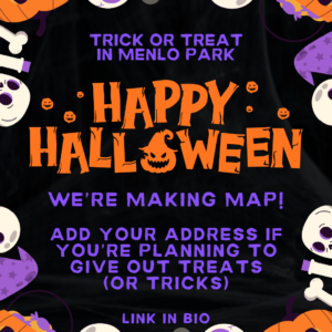 Halloween MAP For Menlo Park